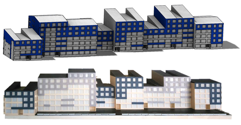 batiment maquette communication