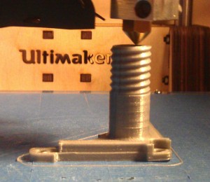 tête d'imprimante 3D à dépôt de filament fondu